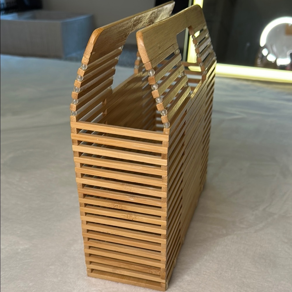 H&M Bamboo Slatted Handbag - Picture 5 of 10